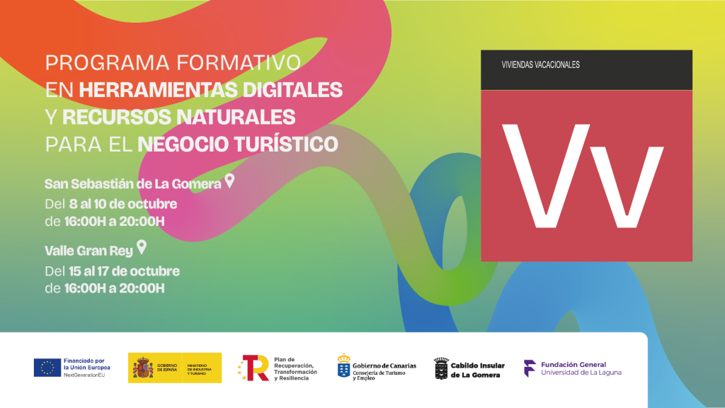 300924 Programa formativo en herramientas digitales y recursos naturales para el negocio turístico en La Gomera