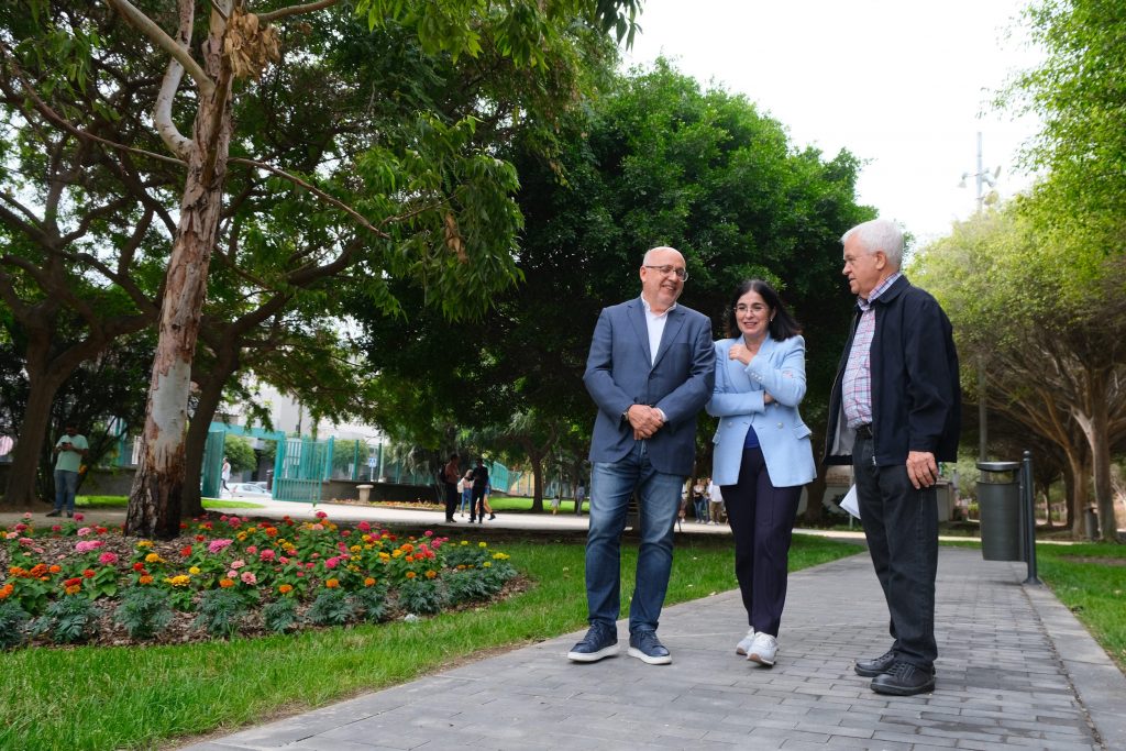 El Ayuntamiento y el Cabildo finalizan las obras de renovación y revitalización del Parque Juan Pablo II 1