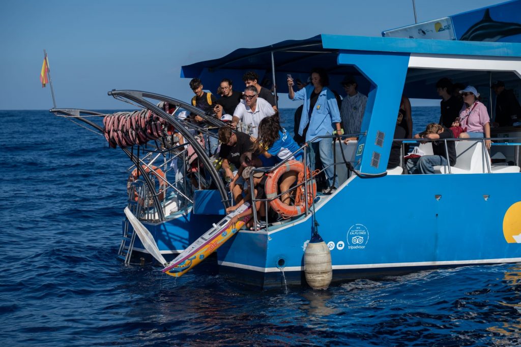 Lanzamiento del bote educativo Mar a DELTA