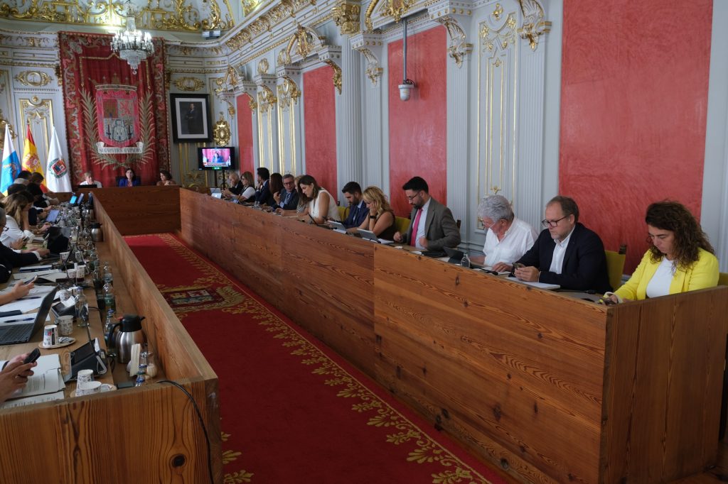 Pleno del Ayuntamiento de Las Palmas de Gran Canaria