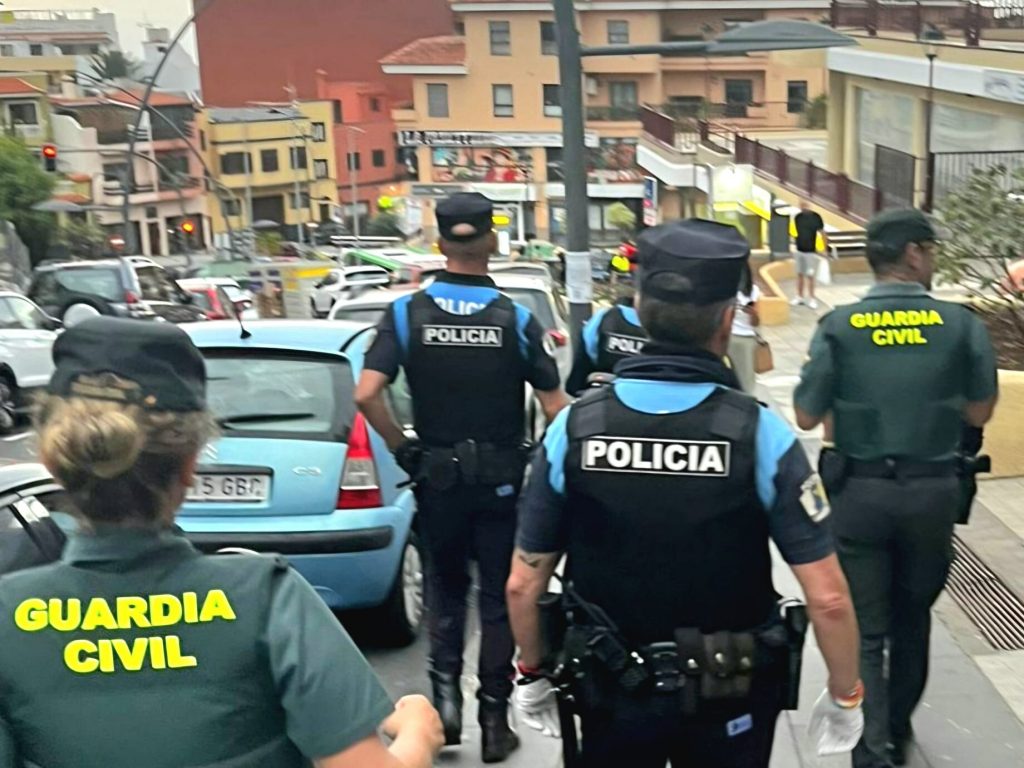 actuación conjunta Guardia Civil y Policía Local 2