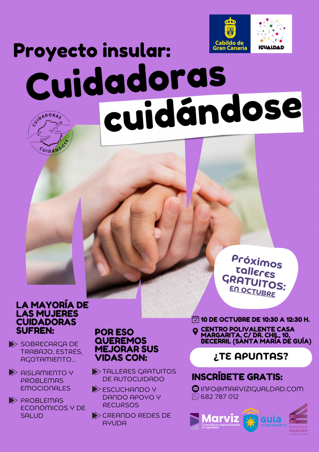 CARTEL CUIDADORAS CUIDÁNDOSE