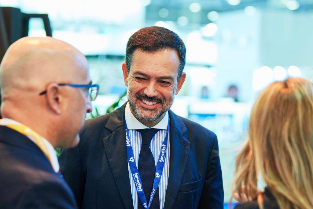 El vicepresidente y consejero de Turismo del Cabildo de Tenerife, Lope Afonso