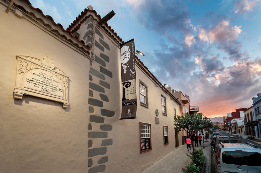 Exterior de la Casa Museo León y Castillo de Telde