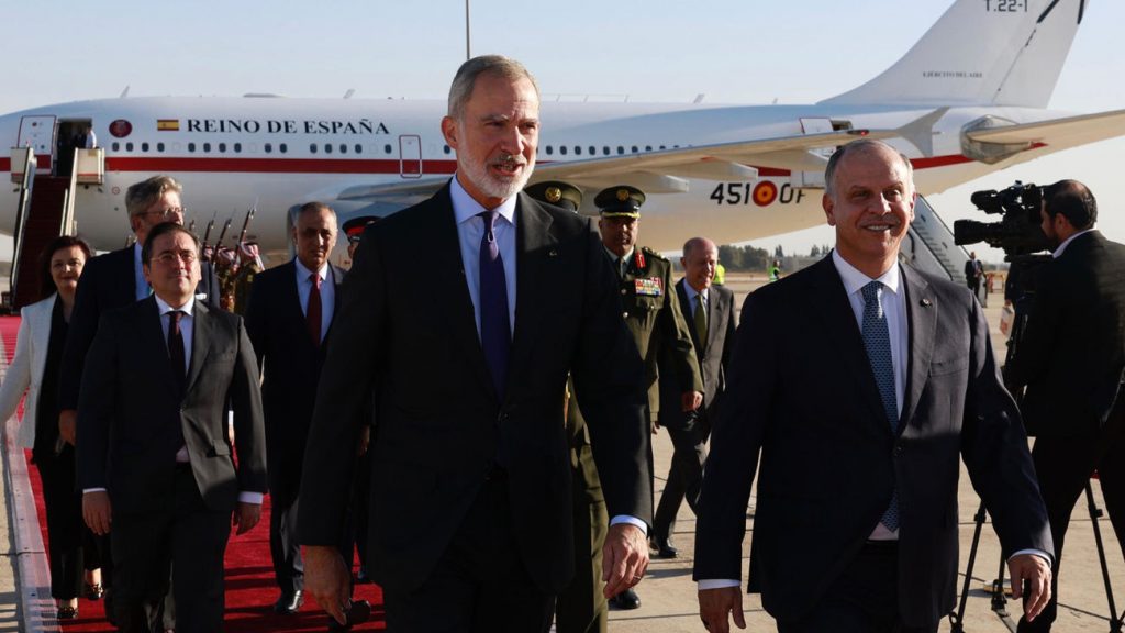 Felipe VI en Jordania