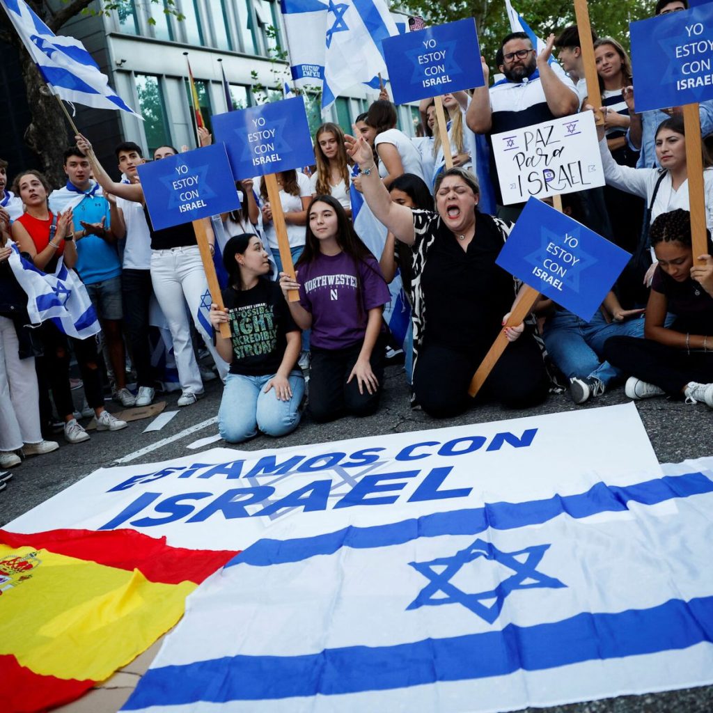 La comunidad judía de Barcelona conmemora los hechos del 7 de octubre de 2023 en Israel