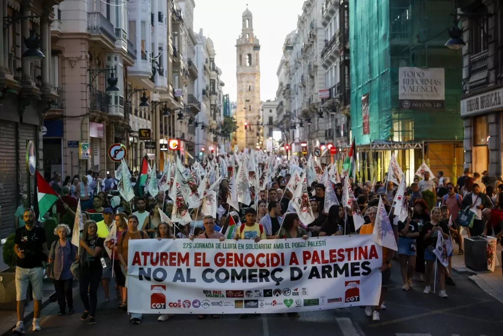 Más de 40 ciudades celebran manifestaciones por Palestina este fin de semana