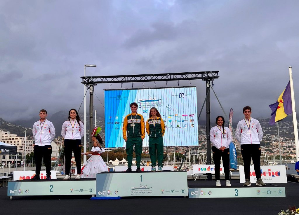 PLATA LARA CELLIER MUNDIAL KAYAK DOBLES