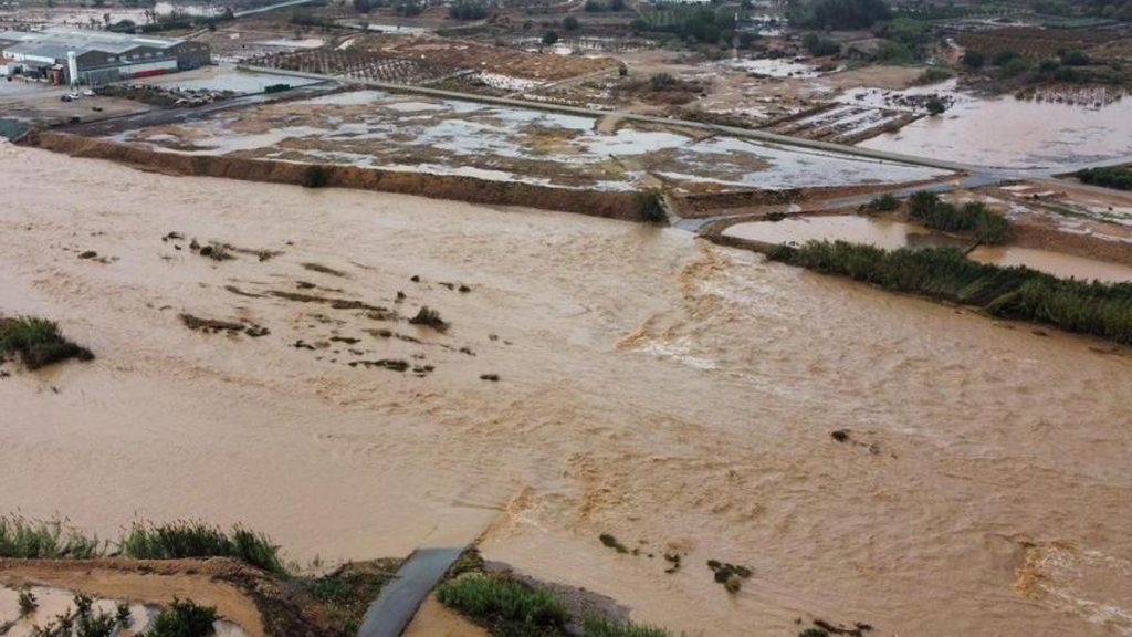 Valencia sufre la peor gota fría del siglo, según la Aemet, como la pantanada de 1982