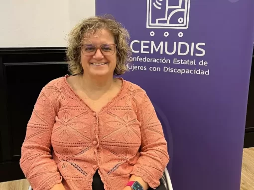 presidenta de Cemudis, Marta Valencia.