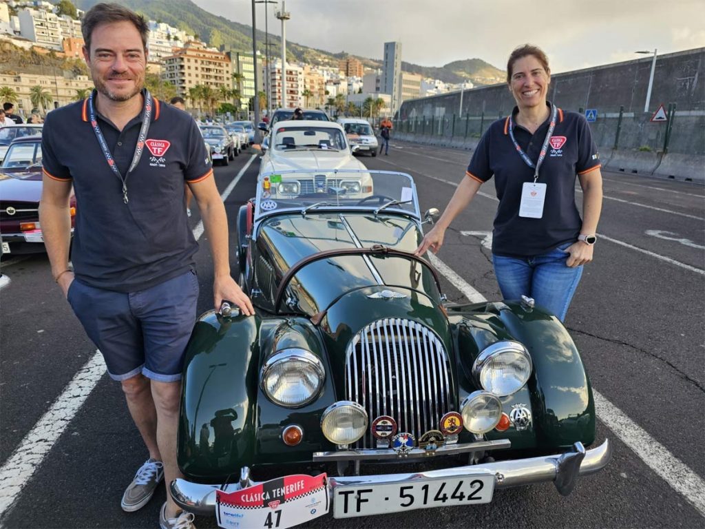 La XXIII Clásica Tenerife se pone en marcha durante tres días con un centenar de coches