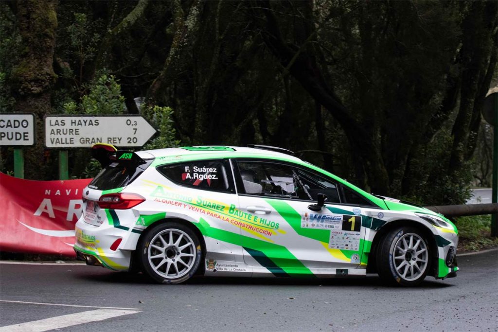 Fran Suárez – Alejandro Rodríguez y Fernando Cruz – Juan Ricardo Luis, campeones tinerfeños de rallysprint