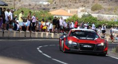 Ángel Bello y su Audi R8 LMS Ultra Evo despiden la temporada de montaña con una prueba de tintes europeos