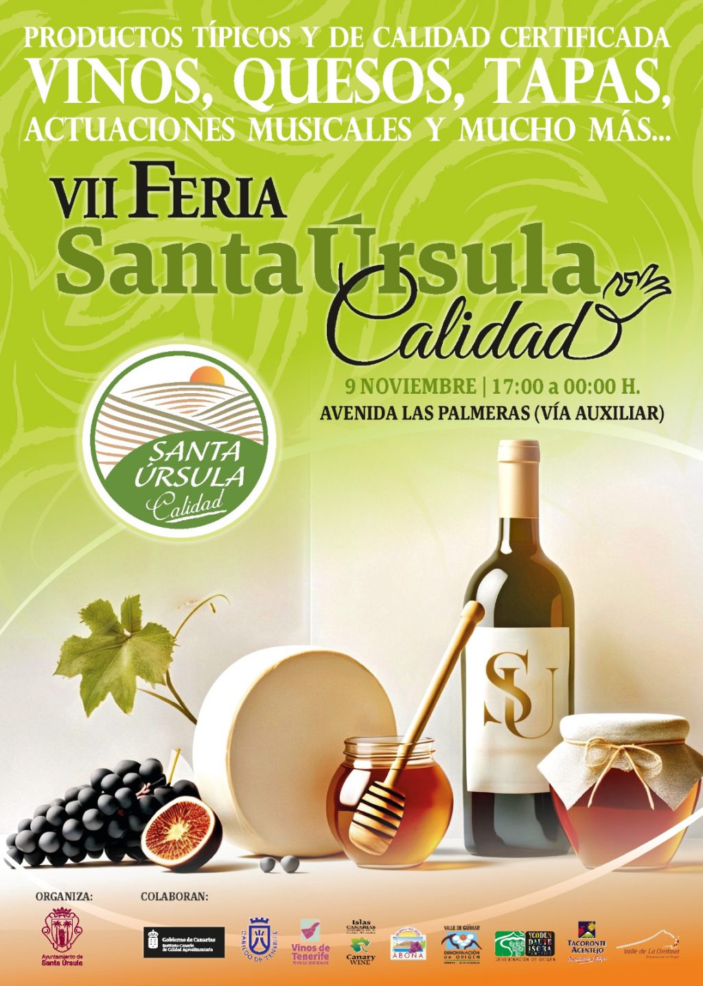 Cartel séptima edición Santa Úrsula Calidad