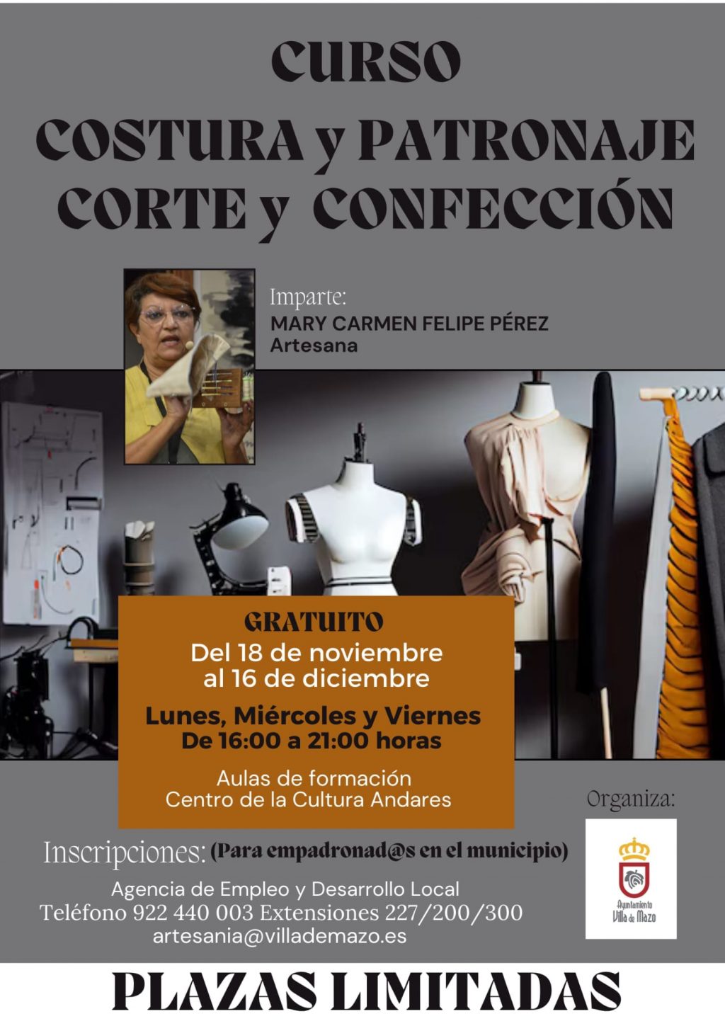 Curso corte y confección