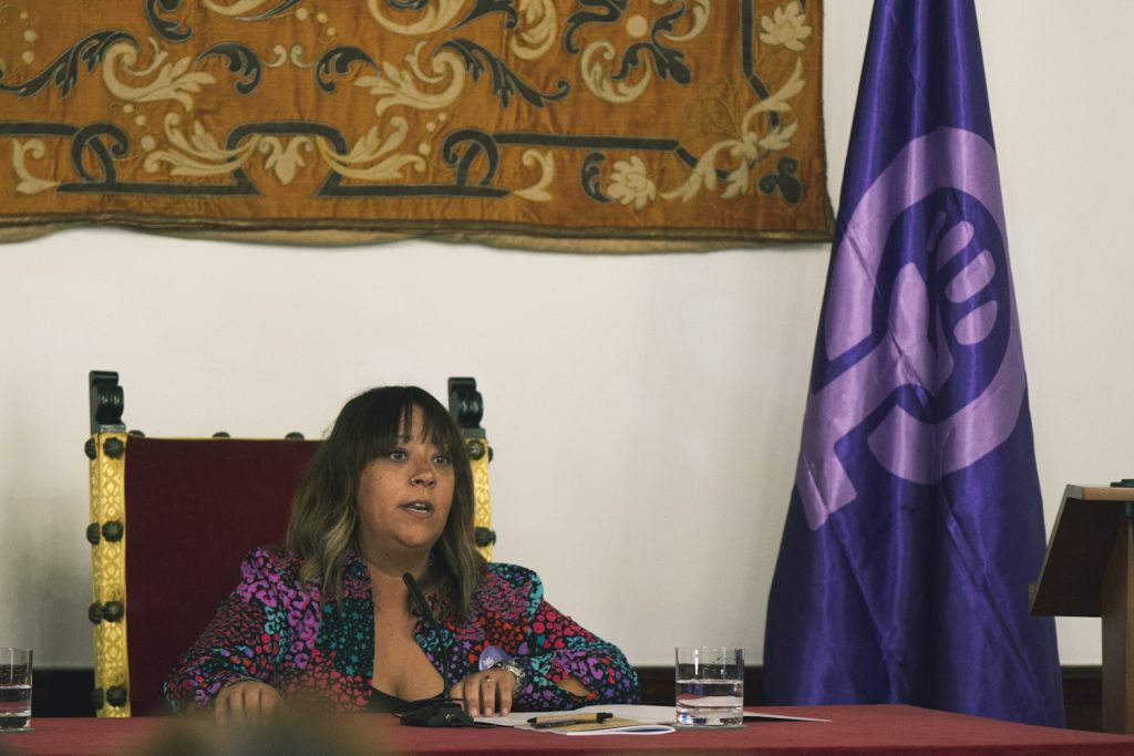 Idaira Afonso Manifiesto 8M en 2023