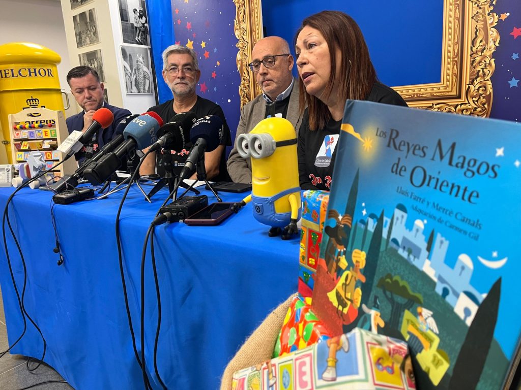 La concejala de Bienestar Social de Las Palmas de Gran Canaria, Carmen Luz Vargas, durante la presentación de la campaña de '+ Que Reyes'