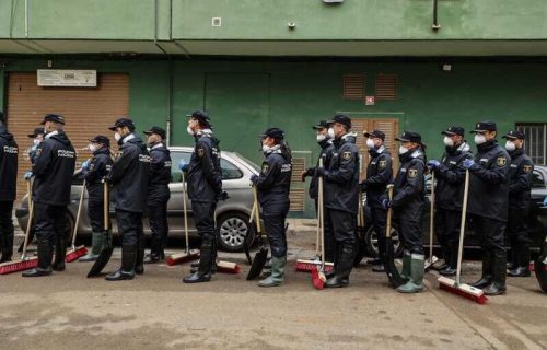 Otros mil futuros policías parten a Valencia para relevar al primer millar desplegado