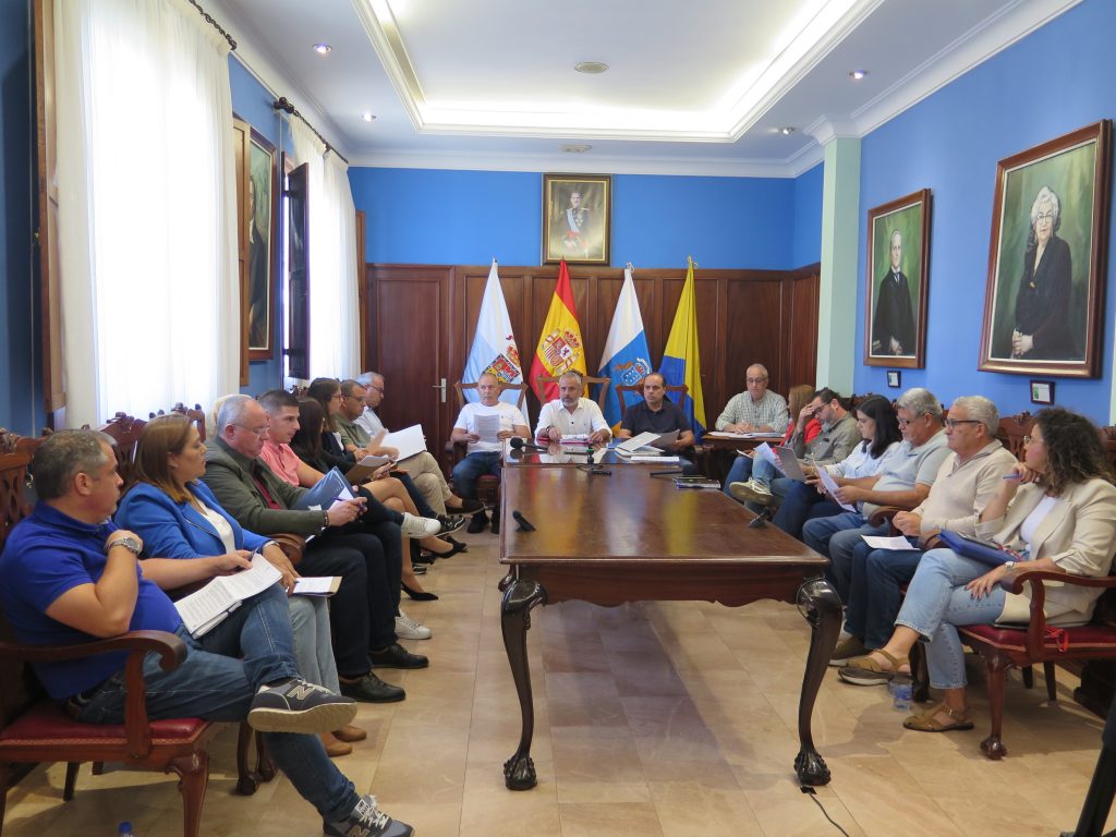 Pleno celebrado hoy en las Casas Consistoriales