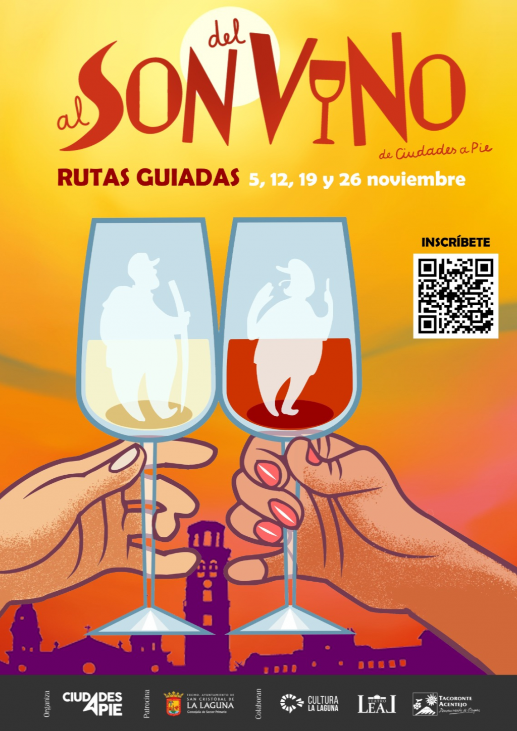 Poster Al Son del Vino