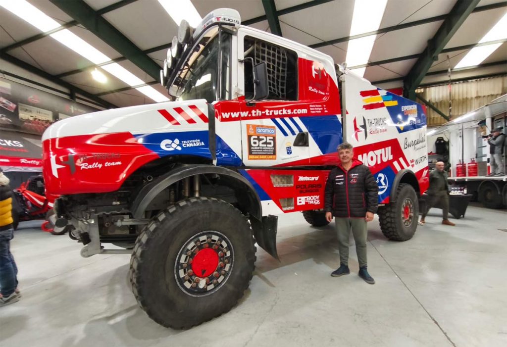 Con un nuevo reto por delante, el grancanario Pedro Peñate repetirá en la próxima edición del Dakar