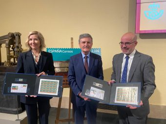 Acto presentación sello y moneda Centenario de la Radio en España