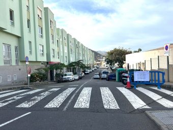 Calle Alcalde José Carlos González, en la zona comercial de Las Huertas