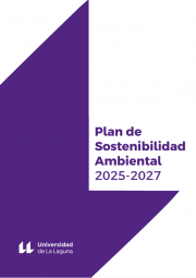 Captura documento Plan de Sostenibilidad Ambiental ULL 2025-2027