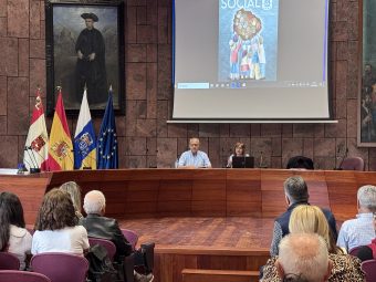 Casimiro Curbelo y Rosa Elena Garcia en las jornadas