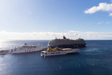 Crucero en el puerto de San Sebastián