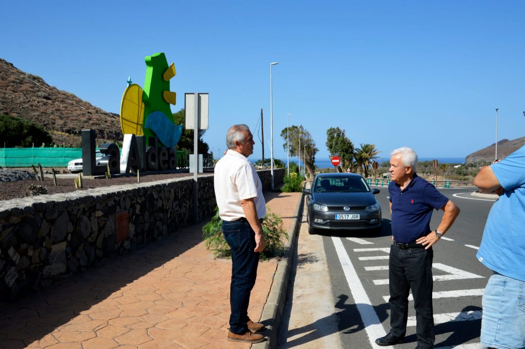 Visita del consejero Carmelo Ramiěrez