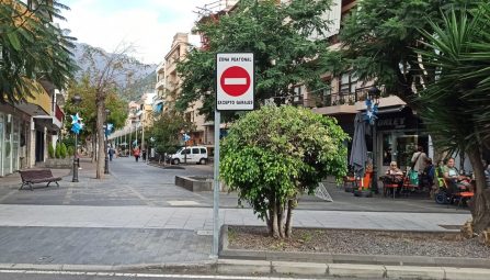 Zona peatonal Los Llanos