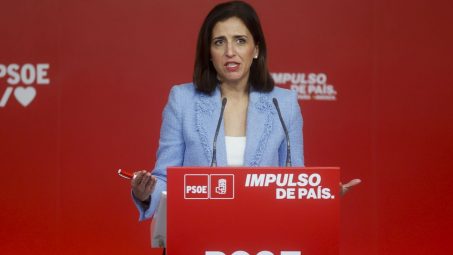 portavoz de la Ejecutiva Federal del PSOE, Esther Peña,