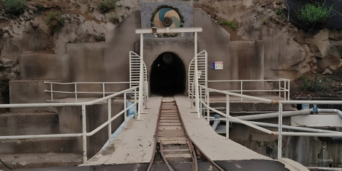 tunel de trasvase boca oeste