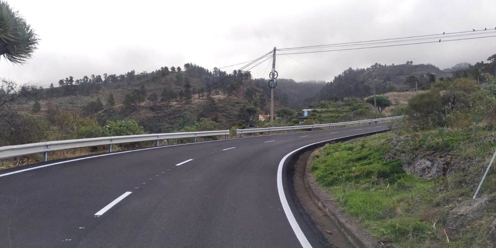 080124. NP. Avanzan los trámites para ejecutar las obras de mejora del trazado de la carretera Las Tricias-Llano Negro en Garafía