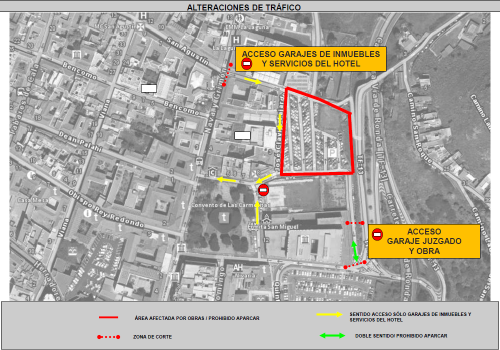 Alteración Tráfico Barranco La Carnicería 1