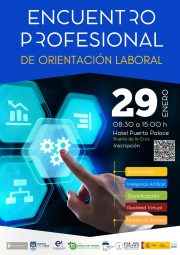 Cartel Encuentro Profesional de Orientación Laboral