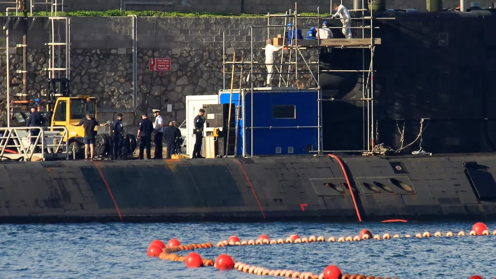 Ecologistas denuncian la escala en Gibraltar de un submarino nuclear de EEUU