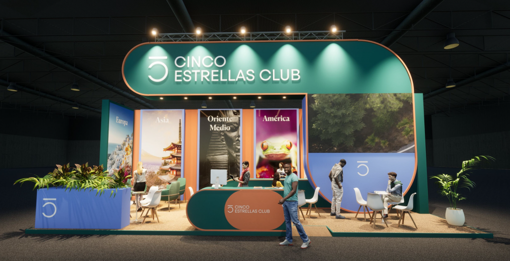 Stand FITUR 2025 CincoEstrellasClub