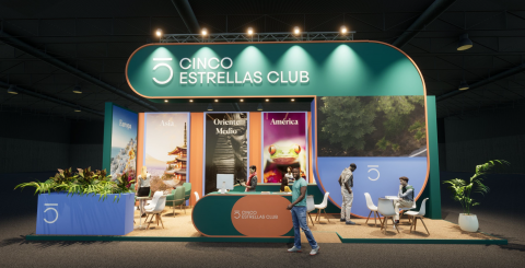 Stand FITUR 2025 CincoEstrellasClub