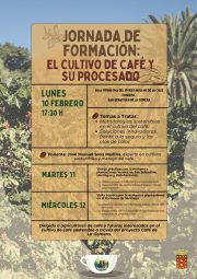 040225 Cartel Jornada de formación del cultivo del café y su procesado