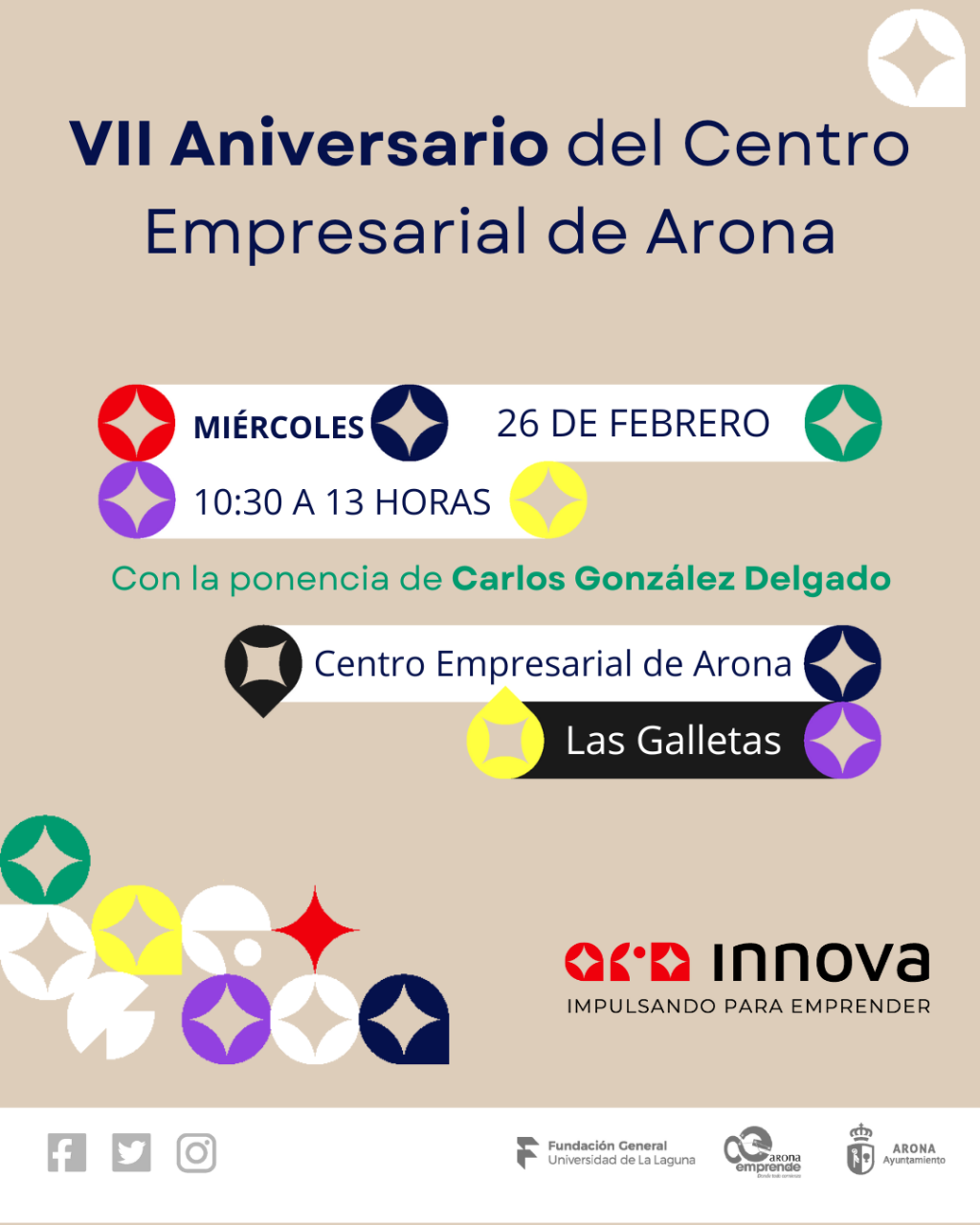 Arona. Aniversario Centro Empresarial