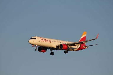 Avión de Iberia Express