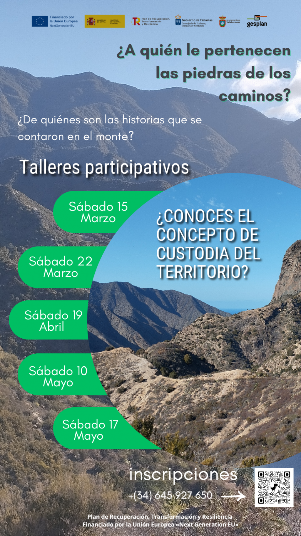 Cartel talleres ambientales