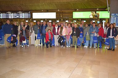 Despedida aeropuerto Turismo Social El Rosario