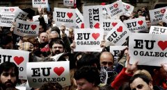 Manifestación este domingo en Galicia en defensa de «una lengua atacada por su Gobierno»