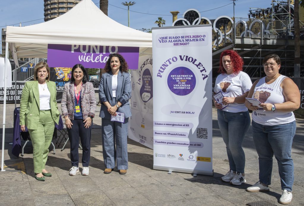 Presentación de los Puntos Violetas del Carnaval