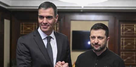 Sánchez se reúne con Zelenski y le reitera el apoyo de España para conseguir una paz justa