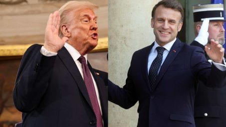 Trump y Macron tuvieron una llamada