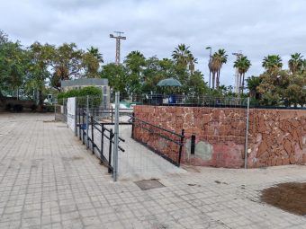 Vallado de la antigua terraza TAO